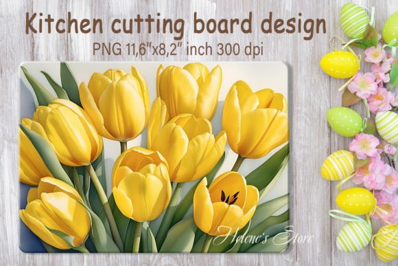 Download Yellow Flower Sublimation Cutting Board - Yellow flower sublimation Collection