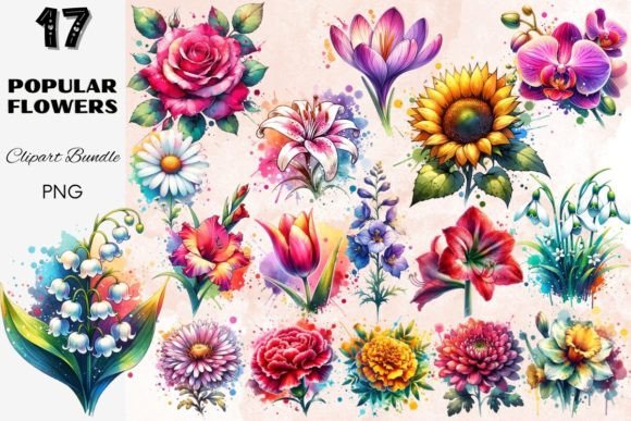 Download Popular Flowers Flower Blossom Cliparts - Blossom Collection