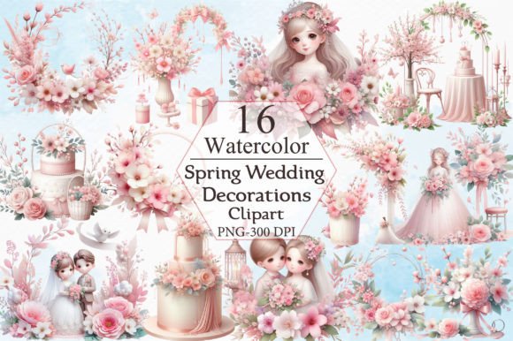 Download Spring Wedding Decorations Clipart - Decoration Collection